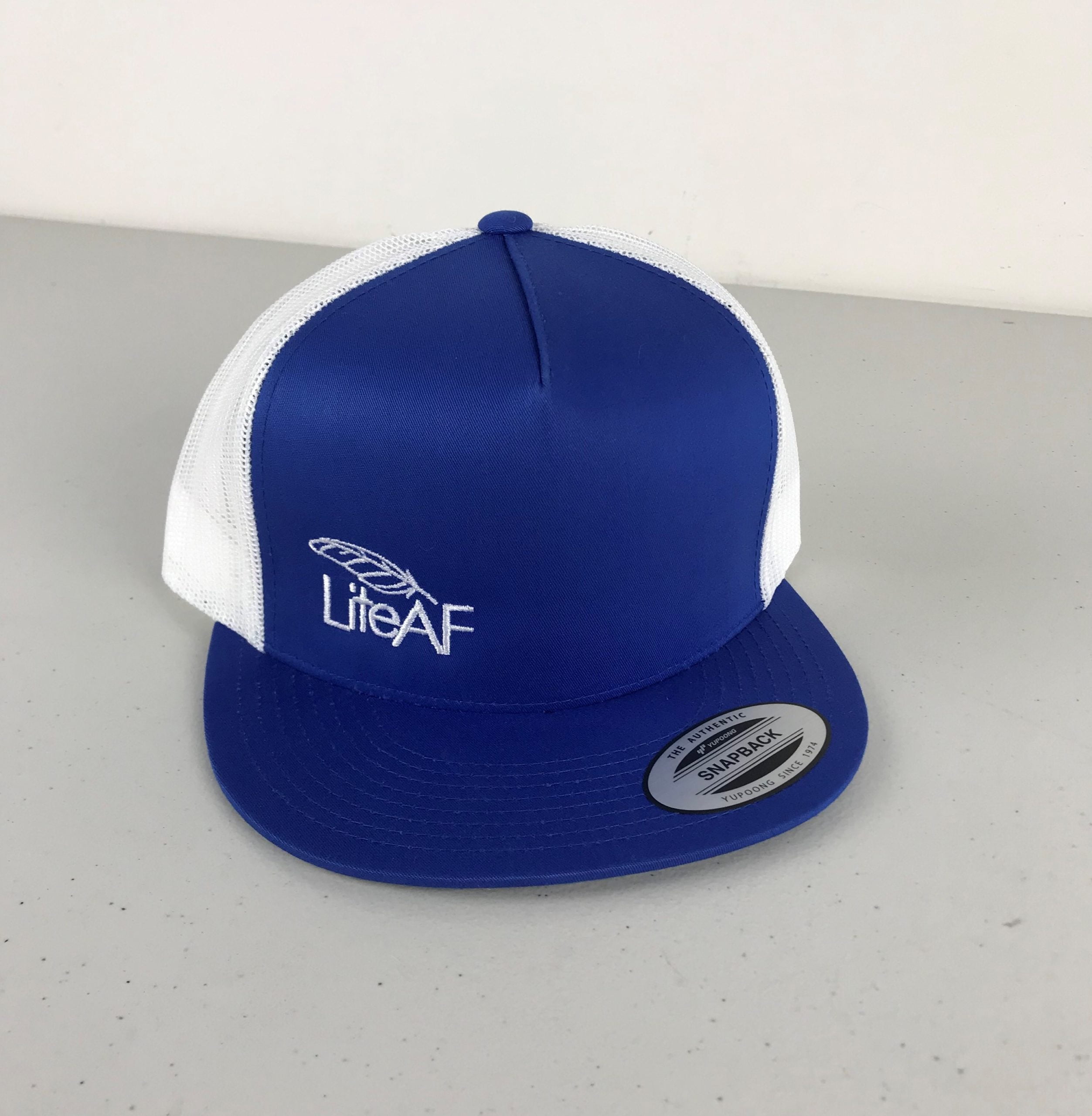 LiteAF Yupoong Classic Snapback Trucker Hat - Image 2