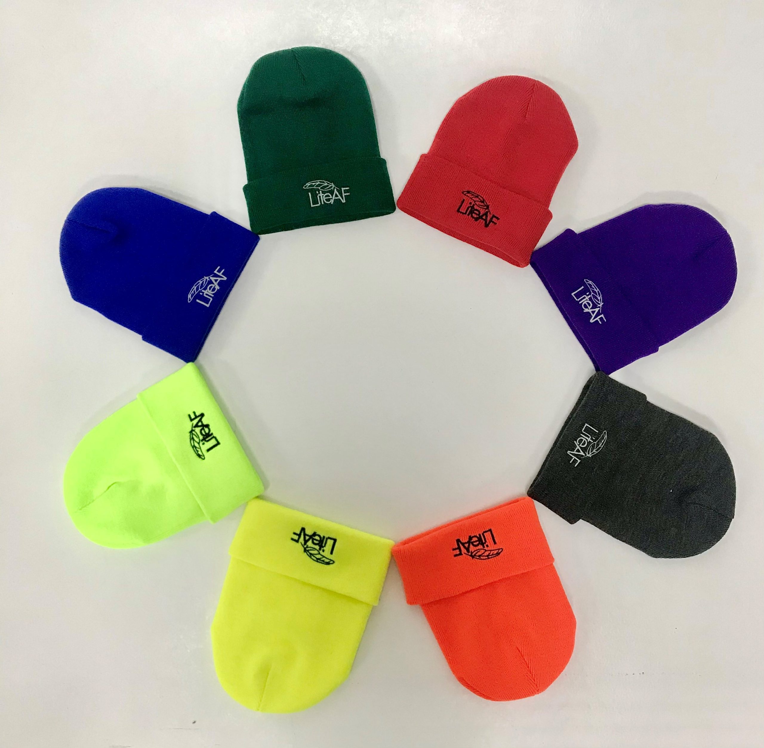 Yupoong 1501 Adult Cuffed Knit Beanie | Winter hat - Image 2