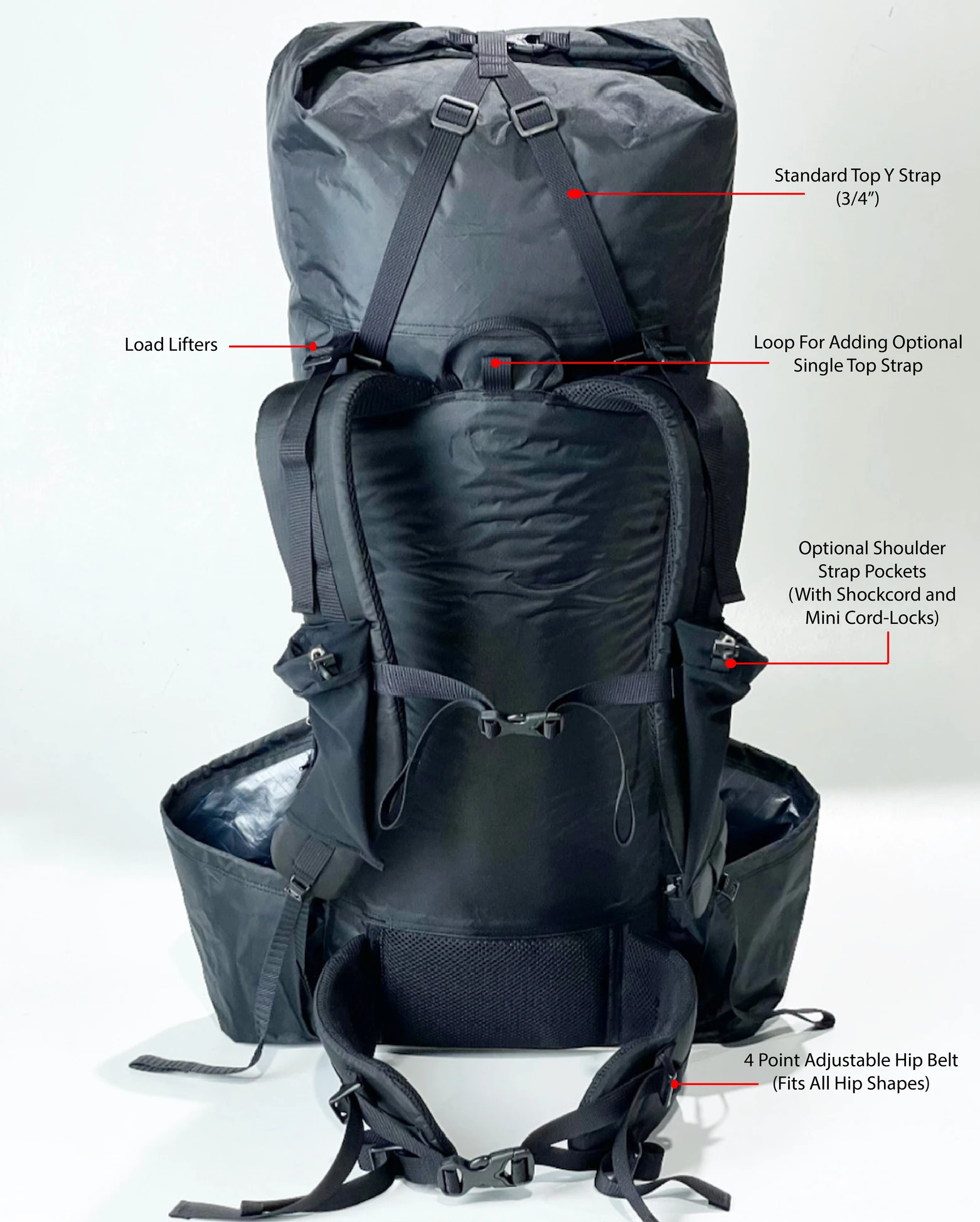 UltraWeave™ 46L Curve Full Suspension Custom Backpack - Image 3