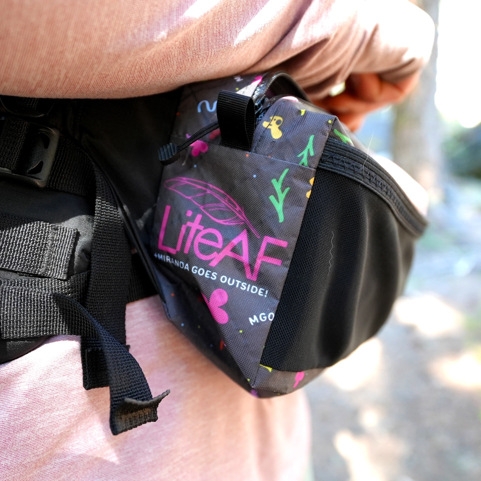 LiteAF X Miranda Goes Outside Feather Weight Fanny Pack - Image 2
