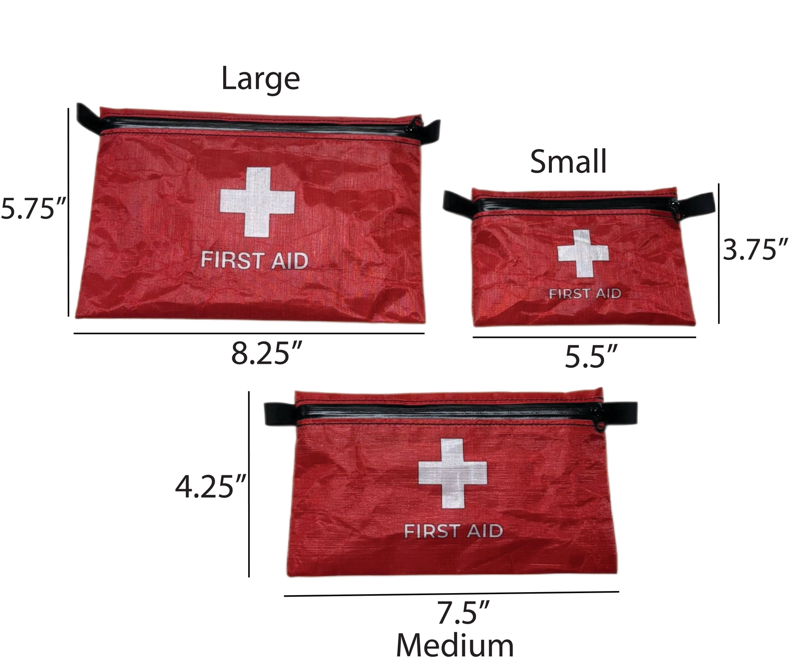 LiteAF Dyneema® Ultralight First Aid Zipper Pouch - Image 2